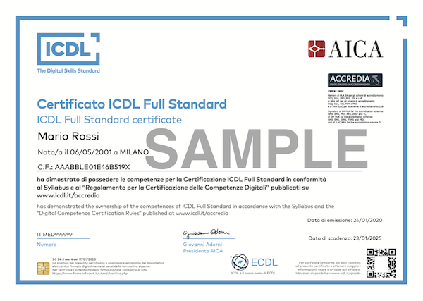 ICDL FULL STANDARD